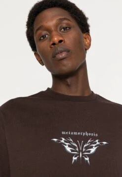 YOURTURN Unisex - Print T-Shirt -Dark Brown -Yourturn 02e4d60f13f94c1fafeeb82f0a656834