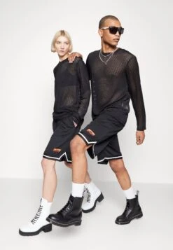 YOURTURN Unisex - Shorts - Black -Yourturn 04f9499430da4238b7b285350c386cb2