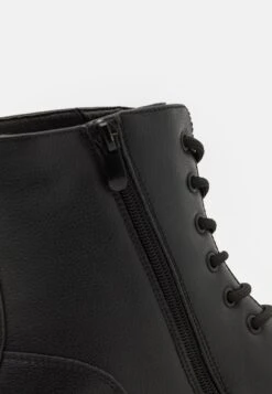 YOURTURN Lace-Up Ankle Boots - Black 13 YOURTURN Lace-Up Ankle Boots - Black -Yourturn 0db849e6441941bba0625771352e5e65