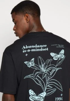 YOURTURN Chest Tee Unisex - Print T-Shirt - 802 - Black -Yourturn 0e4b4081586c44b38413d45691796242