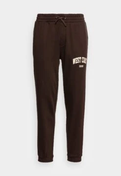 YOURTURN Unisex - Tracksuit Bottoms - Dark Brown -Yourturn 1a7febeef0034ae2bdd4a6ade71060a9
