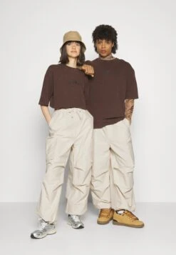 YOURTURN Unisex - Cargo Trousers - White -Yourturn 2360cbe0653c42fa9334250670e11918