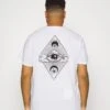 YOURTURN Eye Moon Tee Unisex - Print T-Shirt - White