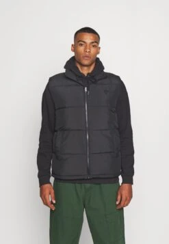 Yourturn 17 YOURTURN Puffer Vest Unisex - Waistcoat - Black