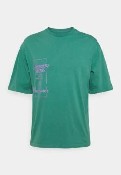 YOURTURN Print Wash Unisex - Print T-Shirt - Green