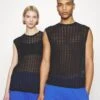 YOURTURN Sheer- Jumper - Black -Yourturn 2e56b5f848c84a60ac868ef4d71d4cc0