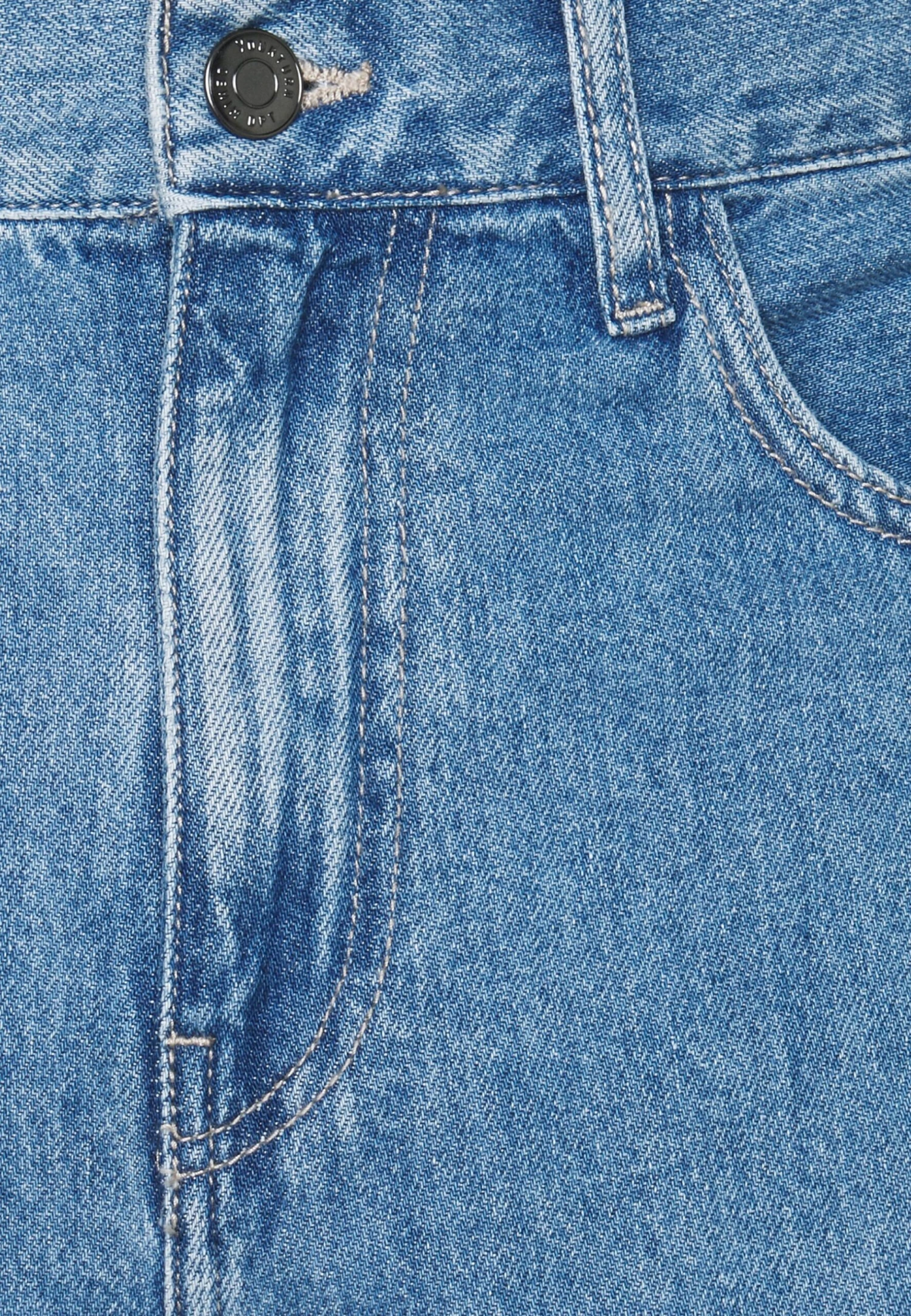 YOURTURN Unisex - Relaxed Fit Jeans - Blue Denim 5 YOURTURN Unisex - Relaxed Fit Jeans - Blue Denim - Image 3