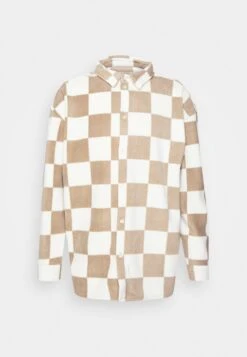 YOURTURN Unisex - Button-Down Blouse - Beige -Yourturn 34137857bff24ba7aa31bd127a4f6a4e