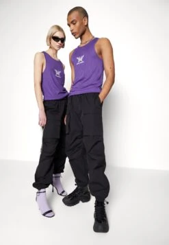 YOURTURN Unisex - Cargo Trousers - Black -Yourturn 35f4be1a0eb34b50a52c69c608da4a51