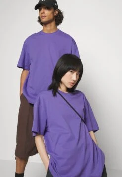 YOURTURN Unisex - Print T-Shirt - Purple -Yourturn 370218723146441d83987dbdea45631e