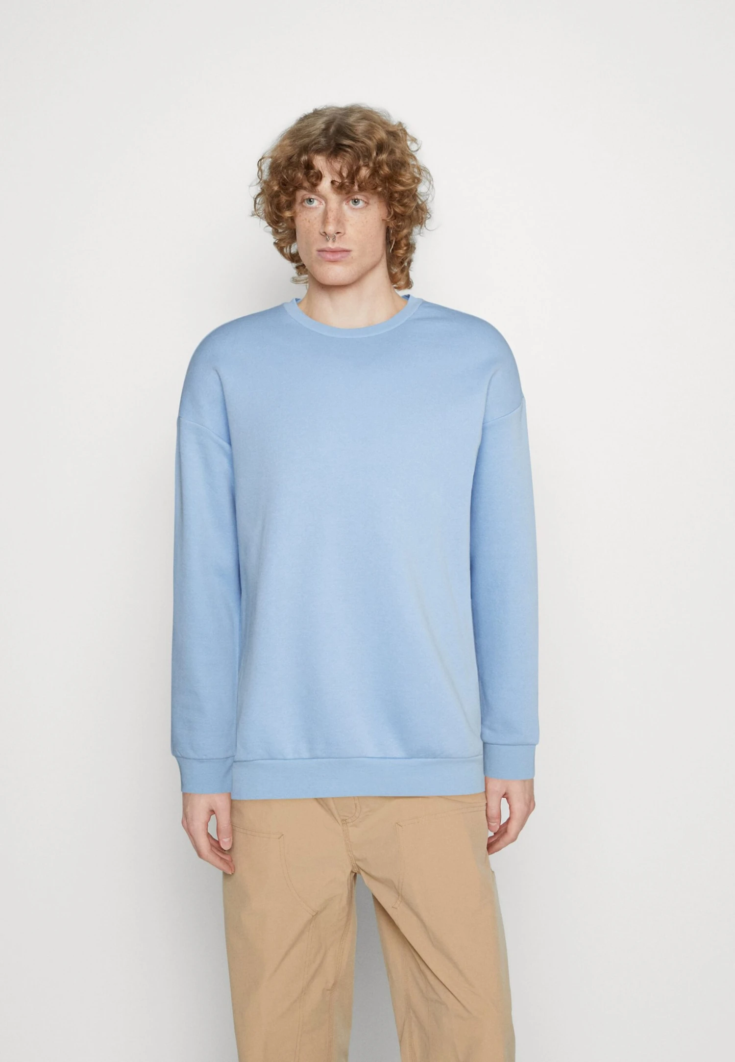 YOURTURN Unisex 2 Pack - Sweatshirt - Light Blue/Mottled Grey 6 YOURTURN Unisex 2 Pack - Sweatshirt - Light Blue/Mottled Grey - Image 4