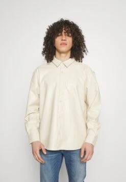 Yourturn 7 YOURTURN Unisex - Faux Leather Jacket - Beige