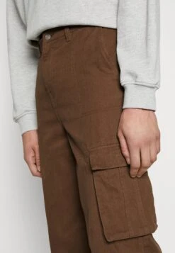 YOURTURN Unisex - Cargo Trousers - Brown -Yourturn 445cd8b9054e42bda76abaee8b8c334a