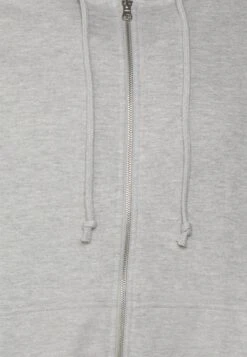 YOURTURN Relaxed Fit Unisex - Zip-Up Sweatshirt - Mottled Light Grey -Yourturn 5a35d308462344048edd717afcf6ff0b