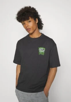 YOURTURN Snake Desire Tee Unisex - Print T-Shirt - Dark Grey -Yourturn 5ad341d67396466f866a6d47e7968c11