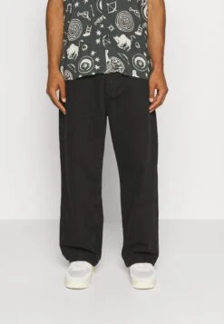 Yourturn 33 YOURTURN Baggy Jeans Unisex - Relaxed Fit Jeans - Black Denim