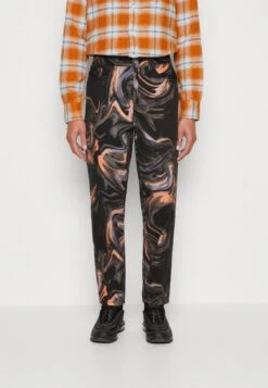 Yourturn 41 YOURTURN Phluid Unisex - Relaxed Fit Jeans - Black Denim