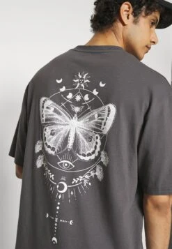 YOURTURN Unisex - Print T-Shirt - Dark Grey -Yourturn 61187c4c359f4ffa83250c55ec580ee3