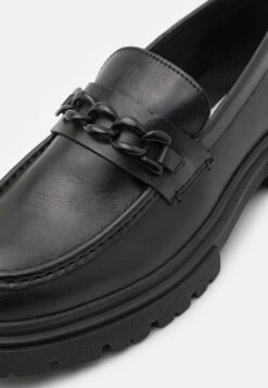 YOURTURN Leather Unisex - Slip-Ons - Black -Yourturn 67faac0d8bea48d0b27004c70d9a0434