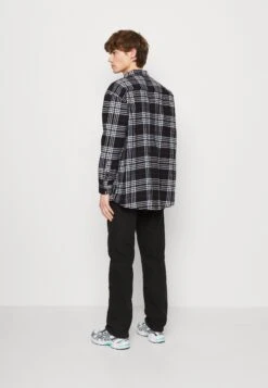 YOURTURN Unisex - Button-Down Blouse - White/Black -Yourturn 6aba1b129255465dbe34f004d9c8a98e