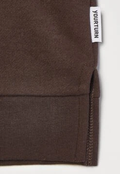 YOURTURN Unisex - Sweatshirt - Dark Brown -Yourturn 6ddb072868bd4c95b0adfa39f434e028