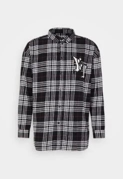 YOURTURN Unisex - Button-Down Blouse - White/Black -Yourturn 6ef79e66e0c24fa79be63c30f4b672df