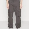 YOURTURN Unisex - Cargo Trousers - Dark Grey -Yourturn 768047507ccf4c838b1171a019f0d162