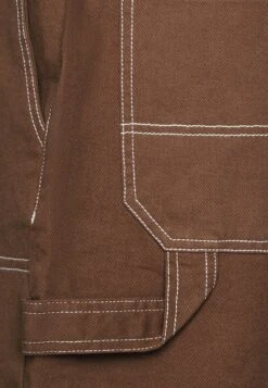 YOURTURN Unisex - Denim Shorts - Brown -Yourturn 819d62e120574642876fa4291d407b39