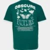 YOURTURN Unisex - Print T-Shirt - Green