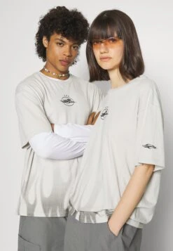 YOURTURN Unisex - Print T-Shirt - Light Grey -Yourturn 9271e7045e624da787f88a3fc6e1799f