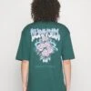 YOURTURN Graphic Tee Unisex - Print T-Shirt - Green