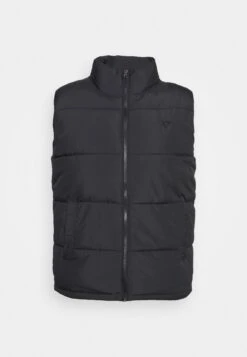 YOURTURN Puffer Vest Unisex - Waistcoat - Black -Yourturn 99fbad23408a4315b3db7ba28447fe9b