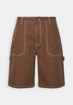 YOURTURN Unisex - Denim Shorts - Brown -Yourturn 9c51a2f5d3b14acf852ee7c968b29d28