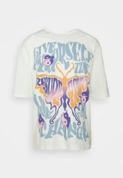 YOURTURN Unisex - Print T-Shirt - Off-White