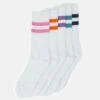 YOURTURN 5 Pack - Socks - White/Multicoloured