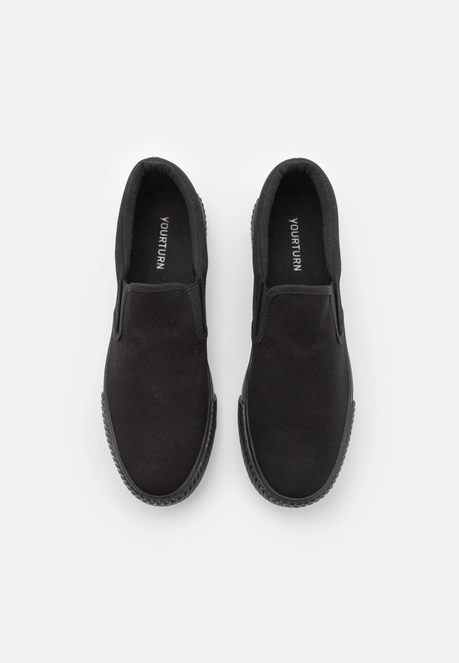 YOURTURN Unisex - Slip-Ons - Black 6 YOURTURN Unisex - Slip-Ons - Black - Image 4