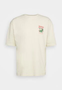 YOURTURN Crocodile Florida Graphic Tee Unisex- Print T-Shirt - Beige 10 YOURTURN Crocodile Florida Graphic Tee Unisex- Print T-Shirt - Beige -Yourturn b198d671e565489ea5d4e3807bddb05c