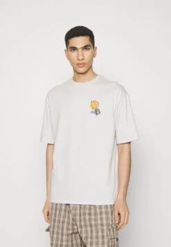 YOURTURN Unisex - Print T-Shirt - Grey -Yourturn b7fdf55d3dc749618c4ac2c810d0bbed