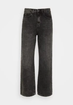 YOURTURN Unisex - Relaxed Fit Jeans - Black -Yourturn bc79b3b09e674b29a4ff732fe66fd55a