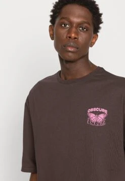 YOURTURN Nostalgia Future Tee Unisex - Print T-Shirt - Brown -Yourturn c005d8a45c934be4a730896b82b831be