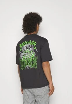 YOURTURN Snake Desire Tee Unisex - Print T-Shirt - Dark Grey -Yourturn c10a5b67c1d54582948d04288bb72d47