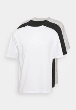 YOURTURN 3Pack Unisex - Basic T-Shirt - Black/Light Grey/White -Yourturn c411850a0b8a439bac75b0aaae65510a