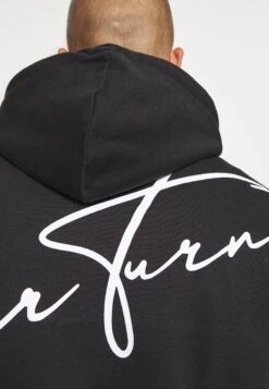 YOURTURN Bold Script Hoodie Unisex - Sweatshirt - Black -Yourturn c96b8a60d5f7423b855ed3bfc843f0e2