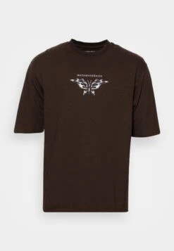 YOURTURN Unisex - Print T-Shirt -Dark Brown -Yourturn ca18b6151bd04a5da1b9ef06da836250