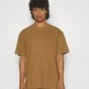 YOURTURN Unisex - Basic T-Shirt - Beige