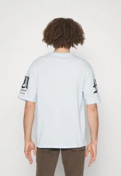 YOURTURN Unisex - Print T-Shirt - Blue -Yourturn cd4d627772c2426abb9ced71a7a89a2a