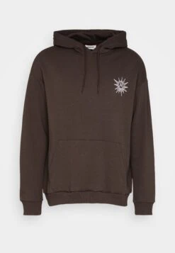 YOURTURN Unisex - Hoodie - Brown -Yourturn dbda73b0f6ee41e3a548141d1929ccca