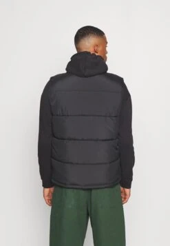 YOURTURN Puffer Vest Unisex - Waistcoat - Black -Yourturn de5a394f9d5c4dbbaa35831feaa521d9