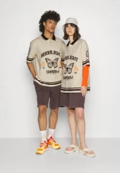 YOURTURN Unisex - Polo Shirt - Off-White -Yourturn e830e68afe1448a482d224c71cc93c70