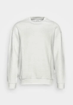 YOURTURN Tribal Embossed Unisex - Sweatshirt - Off White -Yourturn e9ae96e6e6ee4019941bd262c79a9335